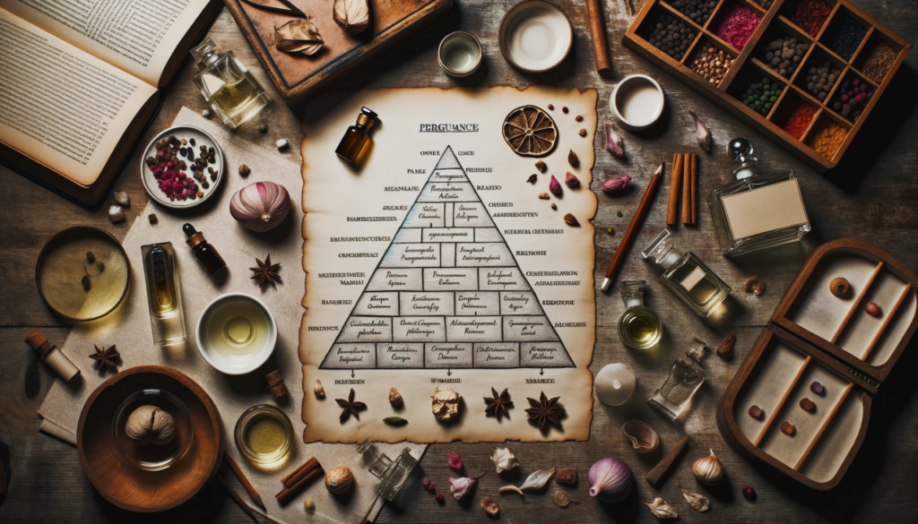 ноты и пирамиды в парфюмерии