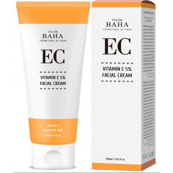 Cos De Baha EC Vitamin E 5% Facial Cream