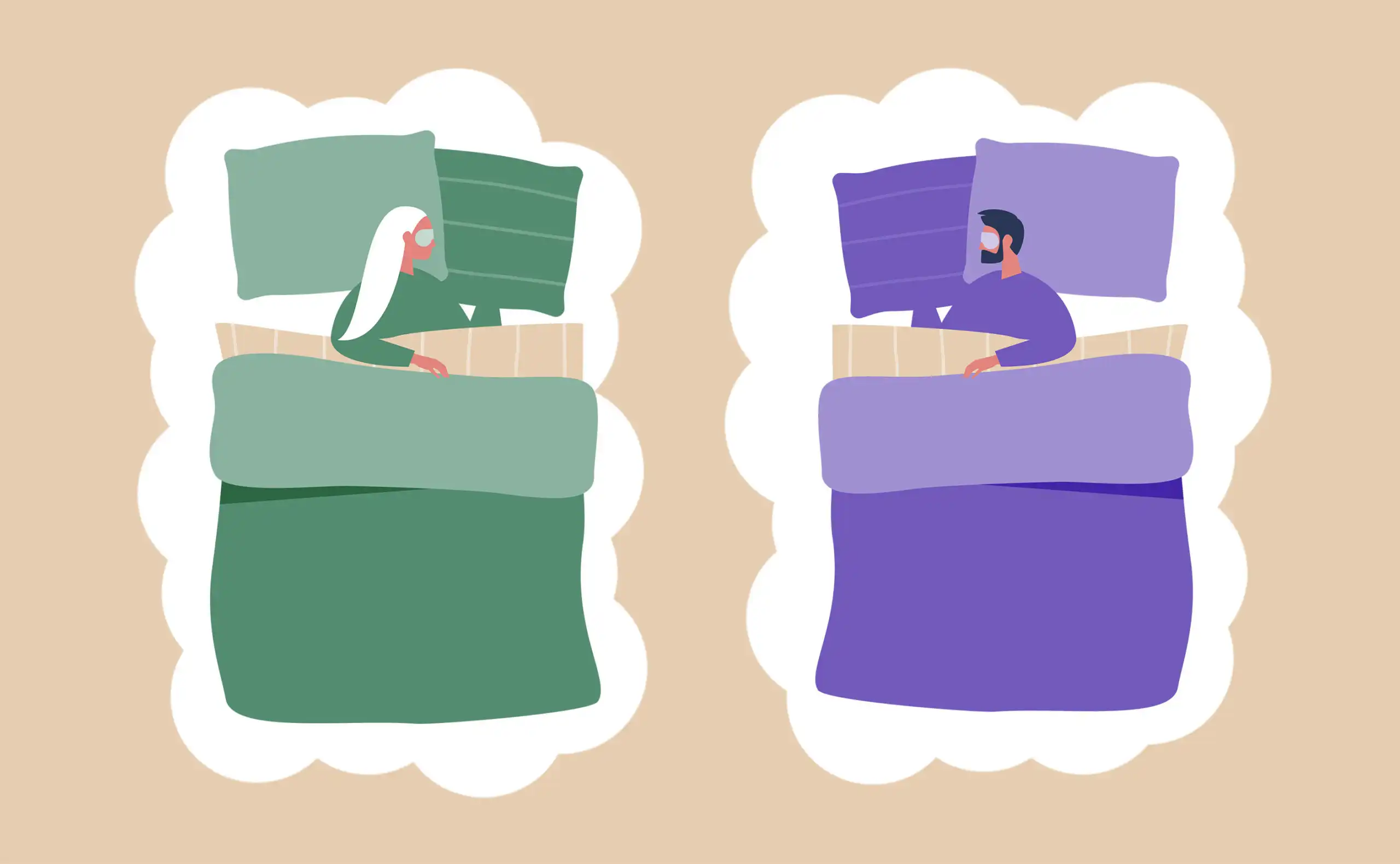Роздільний сон у пар: добре це чи погано?
