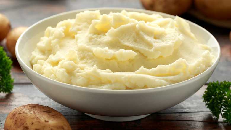 пюре с комочками